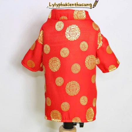 ÁO DÀI TẾT HOẠ TIẾT ĐỒNG TIỀN - ĐỎIMG_2562