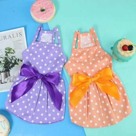 VÁY/ ĐẦM NƠ CHẤM BI ĐIỆU ĐÀ (1-12KG)