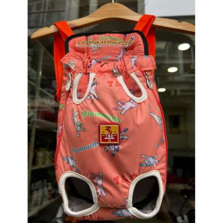 ĐỊU CHO THÚ CƯNG - ĐỎ CAM (3 SIZE)