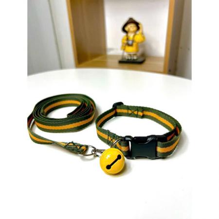 DÂY DẮT KÈM VÒNG CỔ CÓ CHUÔNG (DƯỚI 10KG)